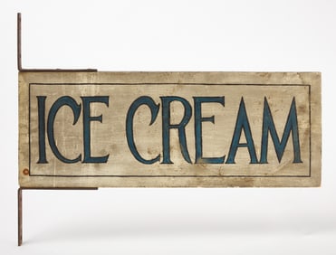 Ice Cream Trade Sign