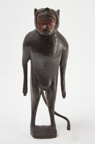 Folk Art Carved Monkey