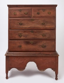 Queen Anne Chest on Frame