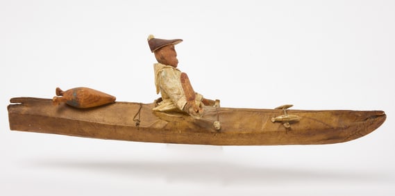 Alleut Eskimo Kayak Model