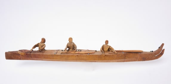 Alleut Eskimo Kayak Model