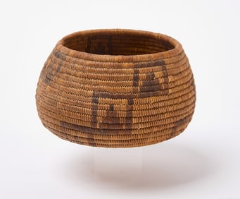 Southwestern Native American Coiled Basket