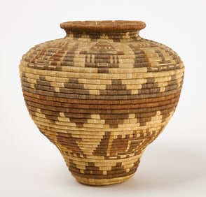 Hopi Coiled Basket