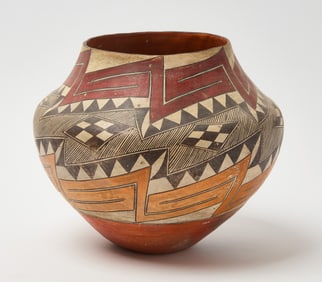 Acoma Pueblo Polychrome Jar