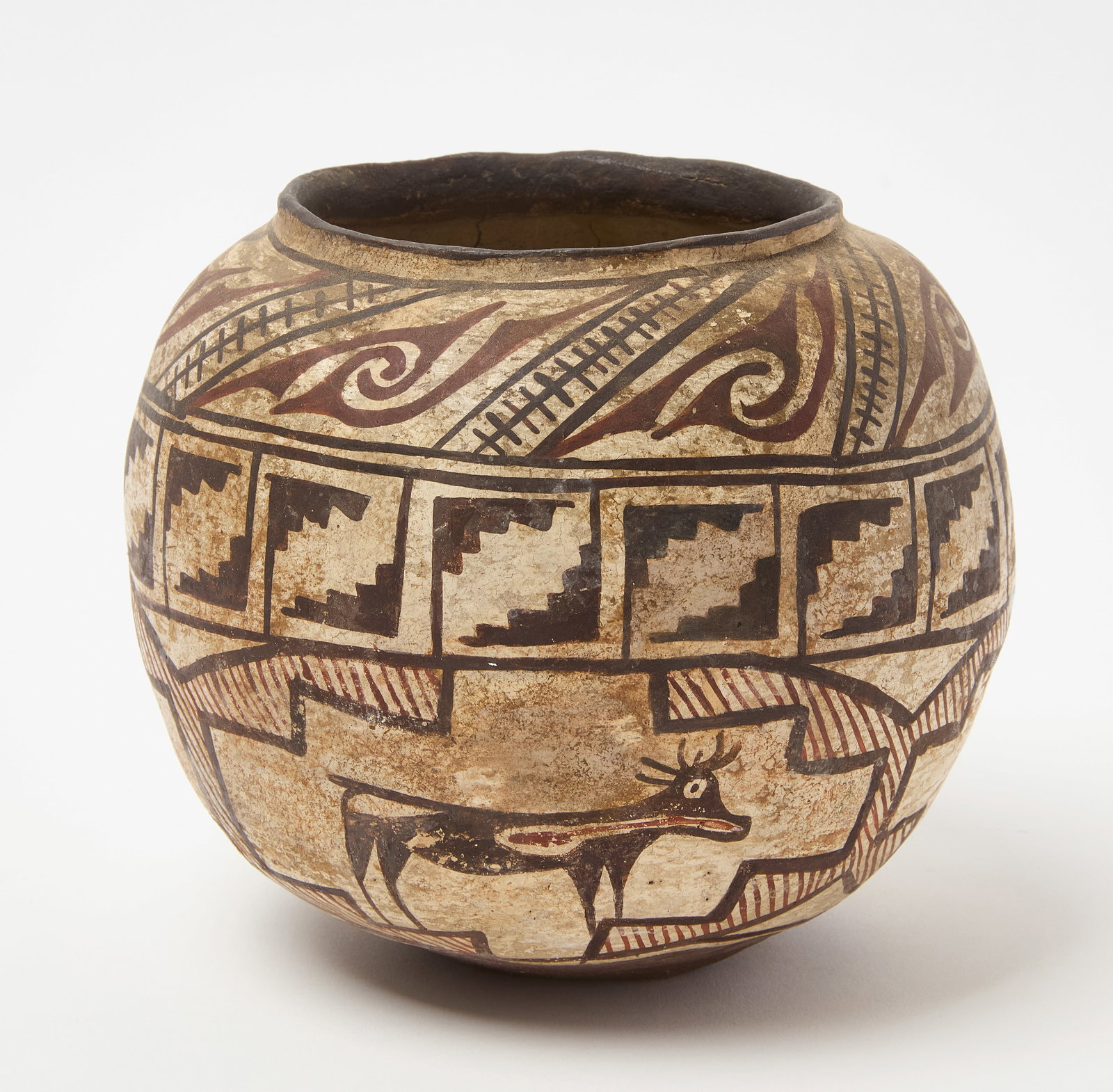 Zuni Polychrome Jar (1 of 4)