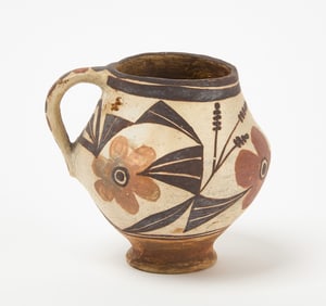Acoma Footed Cup With Handle
