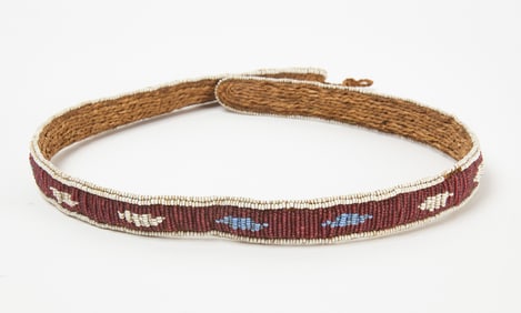 Native American Beadwork Belt