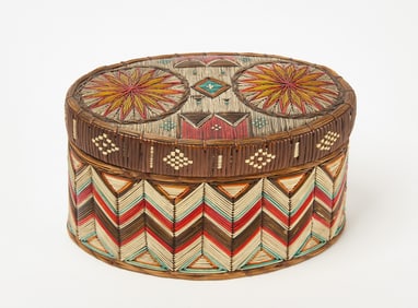 Mi'kmaq Quillwork Box