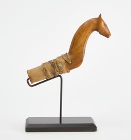 Horse Effigy Crooked Knife Handle