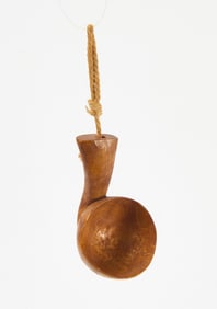 Native American Canoe Cup with Hand