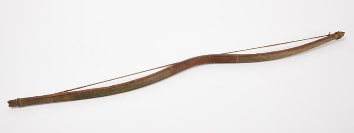 Painted Native American Bow
