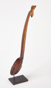 Great Lakes Spoon with Carved Dog Head