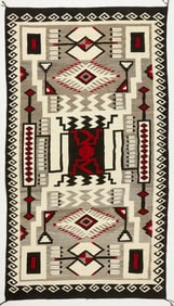 Large Navajo Storm Rug