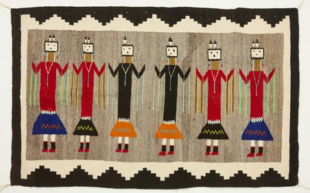 Navajo Yei Rug
