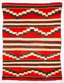 Large Navajo Transitional Weaving