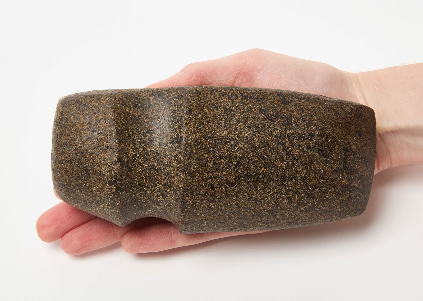 Native American Porphyry Stone Ax Head (1 of 4)
