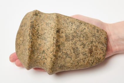 Native American 3/4 Axe Head - Van Wert County, Ohio