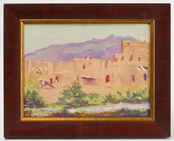 Arthur M. Johnson- Taos Pueblo
