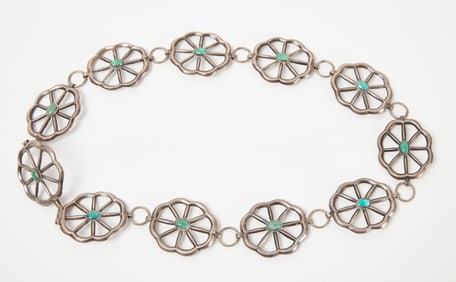 Silver Concho Belt