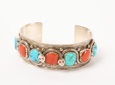 Effie Calavaza - Zuni Cuff Bracelet