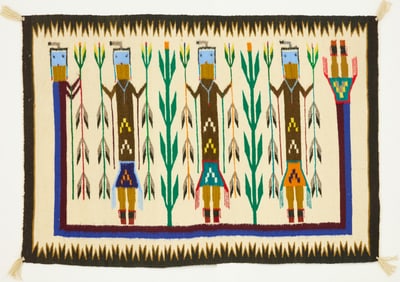 Navajo Yei Rug