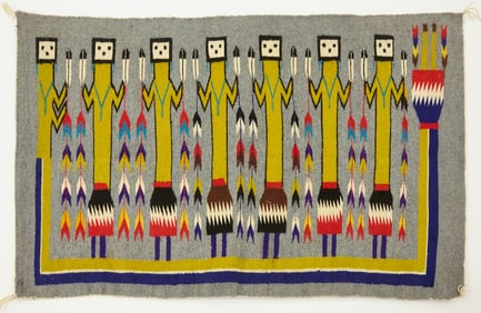 Navajo Yei Rug
