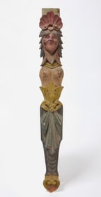 Folk Art Architectural Figure