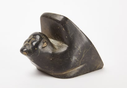 Soap Stone Inuit Figure
