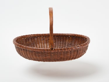 Oval Nantucket Swing-Handle Basket