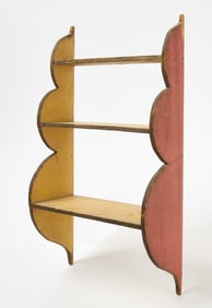 Scalloped Folk Art Shelf