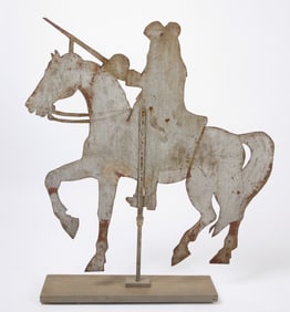 Large Sheet Iron Weathervane - George Washington on Horseback