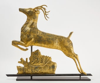 Leaping Stag Weathervane