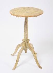 Smoke-Decorated Candlestand