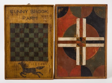Two Gameboards - Sunny Brook Farm and Other
