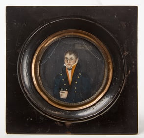Miniature Portrait of a Gentleman