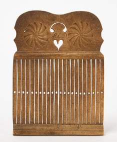 Tape Loom with Heart and Pinwheels