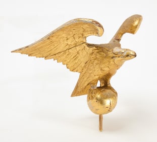 Carved Eagle Finial