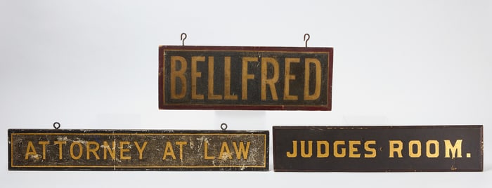 Three Smaltz Signs