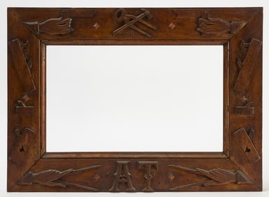 Folk Art Carpenter's Frame