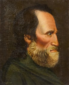 A. Roussellon - Side Profile of a Man