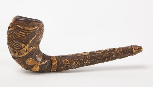 Civil War Era Carved Pipe