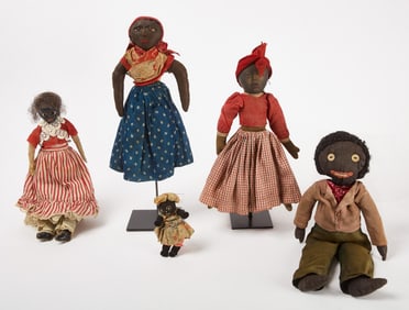 Five Unique Black Dolls