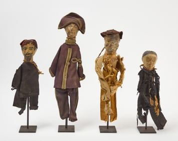 Four Southern European Puppets