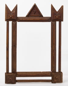 Gothic Tramp Art Frame