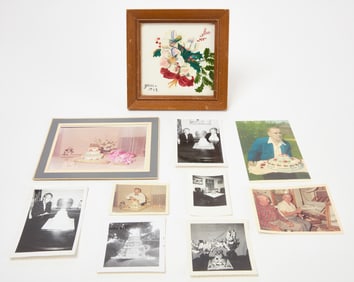 Grandma Moses - Painted Tile and Photo Archive