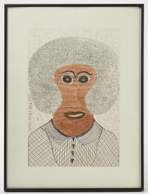 Inez Walker - Portrait with Big Afro
