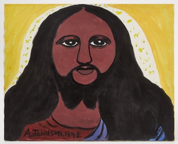 Anderson Johnson - Portrait of Jesus with Halo