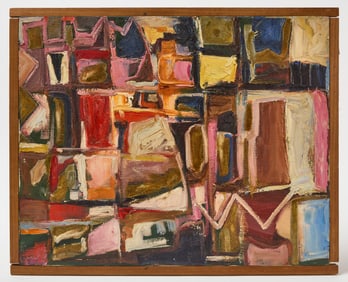 Zimmermann - Abstract Painting, 1950