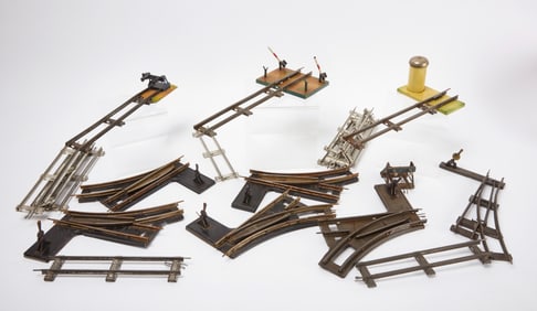 Large Group of Train Track