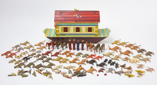 Noah's Ark with Animals, Boat Form